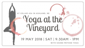Yoga at the Vineyard 2018