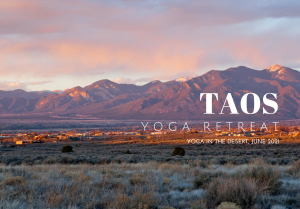 Taos Yoga Retreat 2021