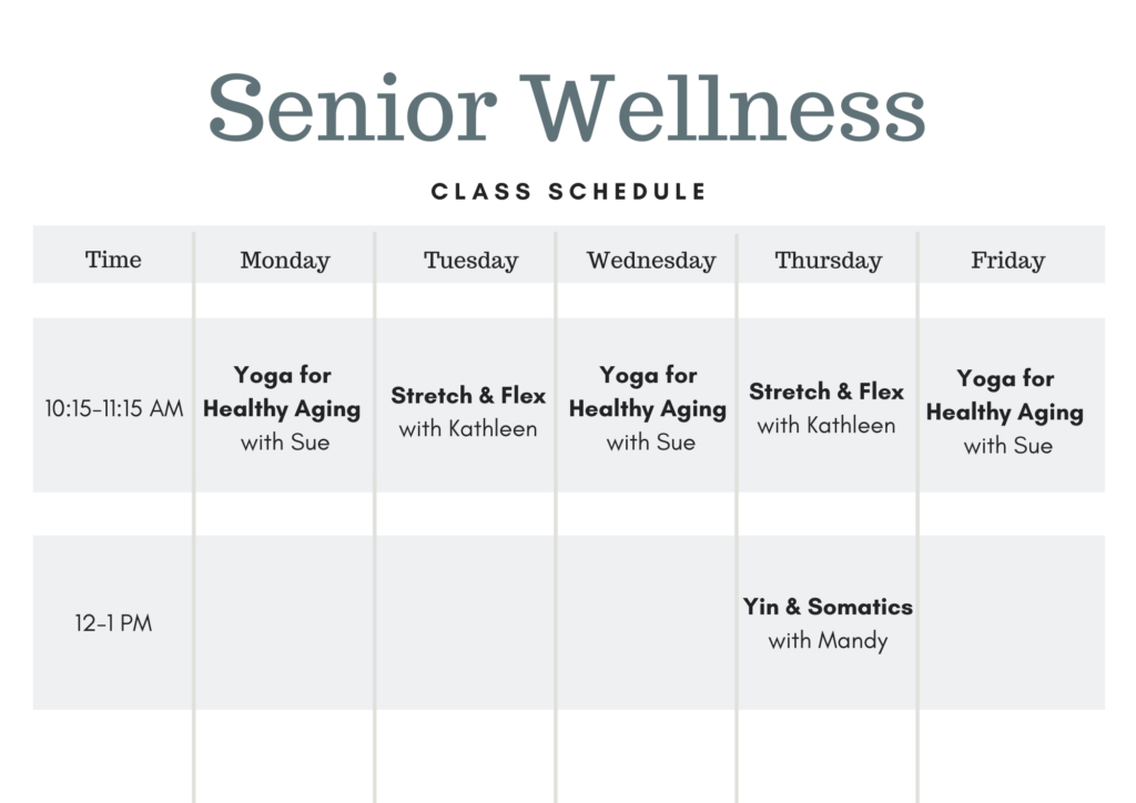 Senior Wellness Classes in Omaha